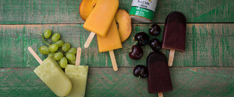 Spicy Fruit Popsicles