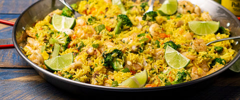 Mexican Seafood Paella